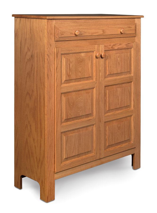 Country Jamie Cabinet Off Catalog Simply Amish Smooth Cherry 