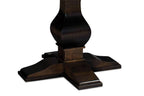 Crawford Single Pedestal Table with Leaves Dining Simply Amish