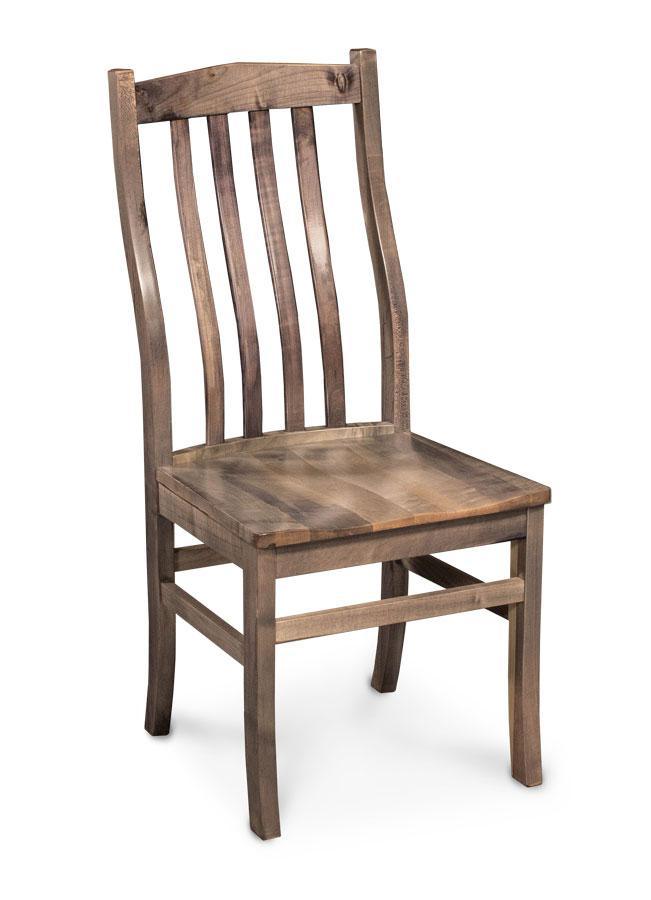 Express Ship Clifton Side Chair-Silver Creek Dining Simply Amish 