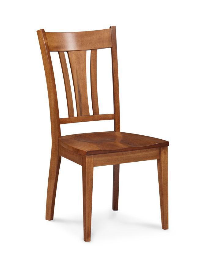 Express Ship Sheffield Side Chair-Bourbon Off Catalog Simply Amish 