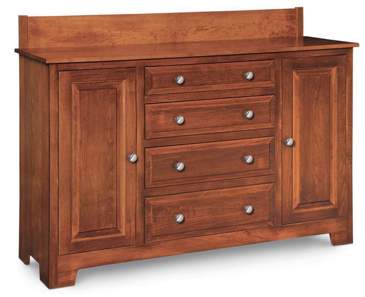 Homestead Sideboard Off Catalog Simply Amish Smooth Cherry