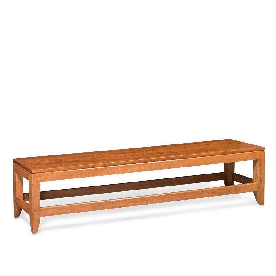 Justine Dining Bench Dining Simply Amish 36 inch Smooth Cherry 