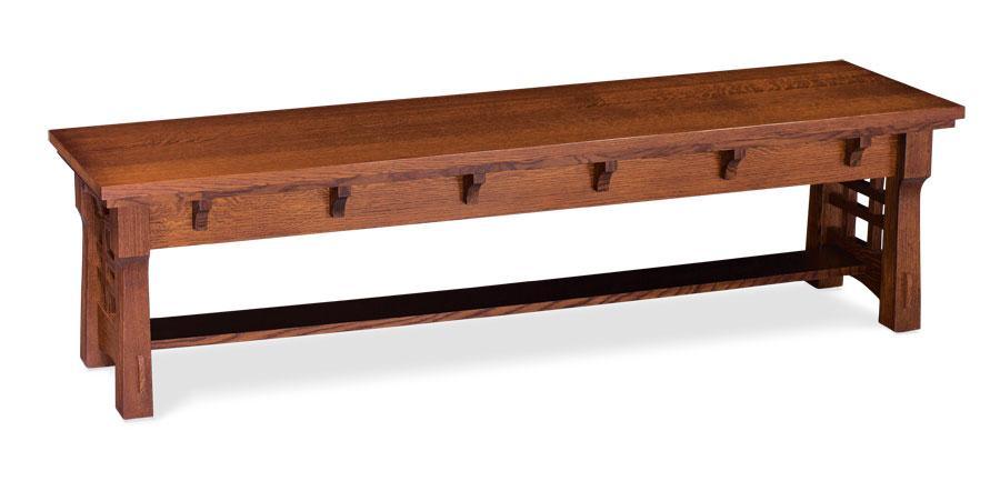 MaKayla Dining Bench Dining Simply Amish 36 inch Smooth Cherry
