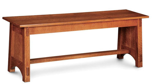 McCoy Bench Dining Simply Amish 36 inch Smooth Cherry 