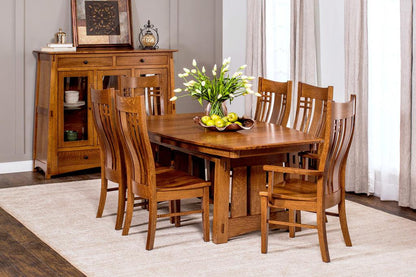 McCoy Trestle Table Dining Simply Amish 
