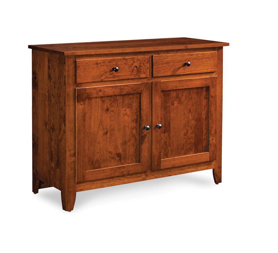 Shenandoah 2-Door Sideboard Dining Simply Amish Smooth Cherry 