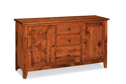 Shenandoah Hutch Base, 60 1/4 inch Dining Simply Amish Smooth Cherry 
