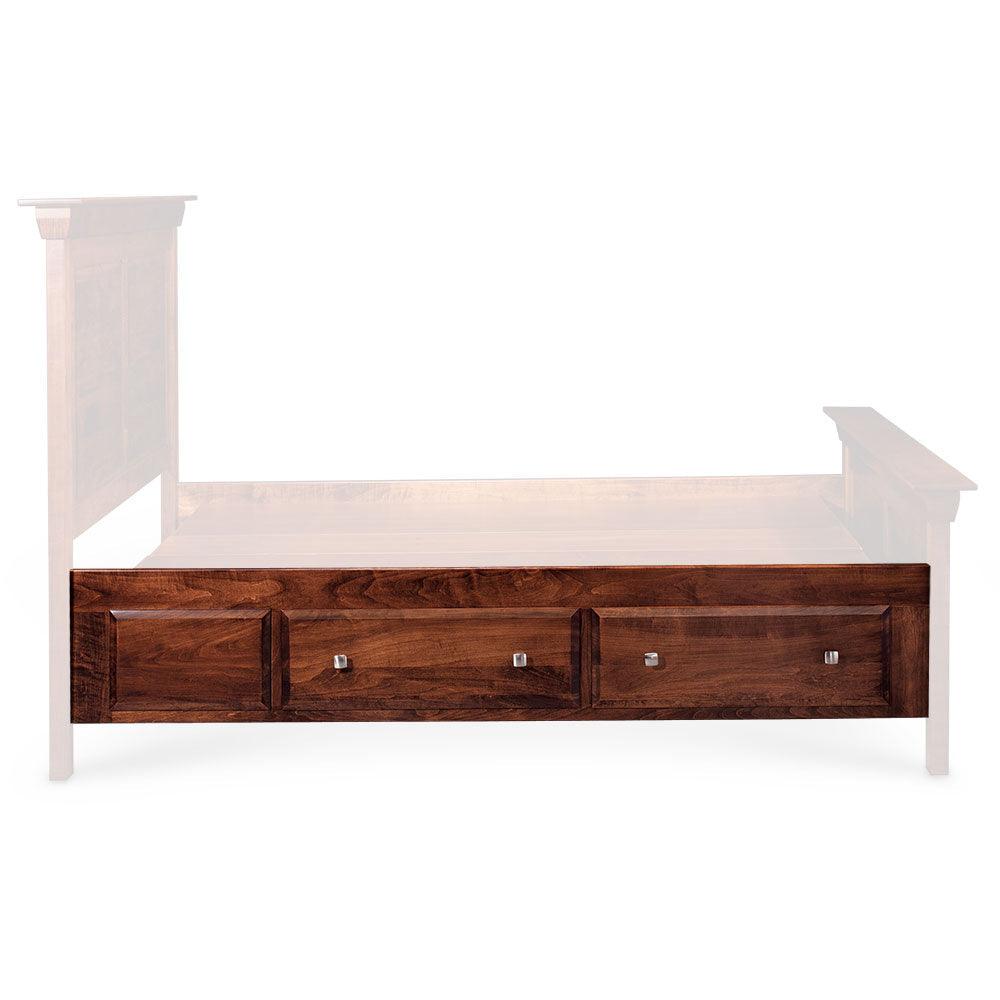 Colburn Under Bed Storage Off Catalog Simply Amish 