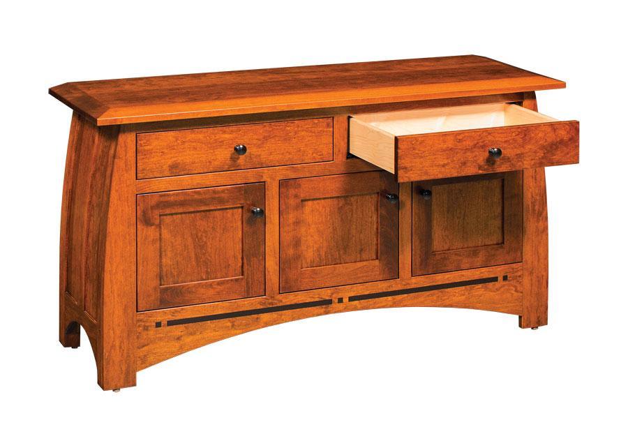 Aspen Console Cabinet Living Simply Amish 