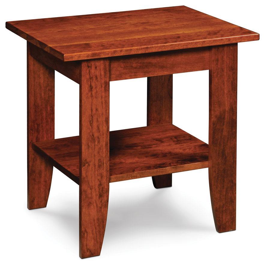 Bowen End Table Off Catalog Simply Amish 