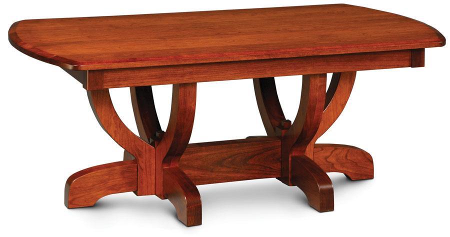 Brookfield Coffee Table Off Catalog Simply Amish Smooth Cherry 