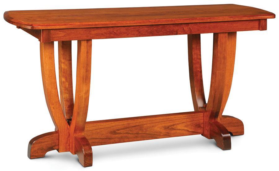Brookfield Sofa Table Off Catalog Simply Amish 48 inch w Smooth Cherry 