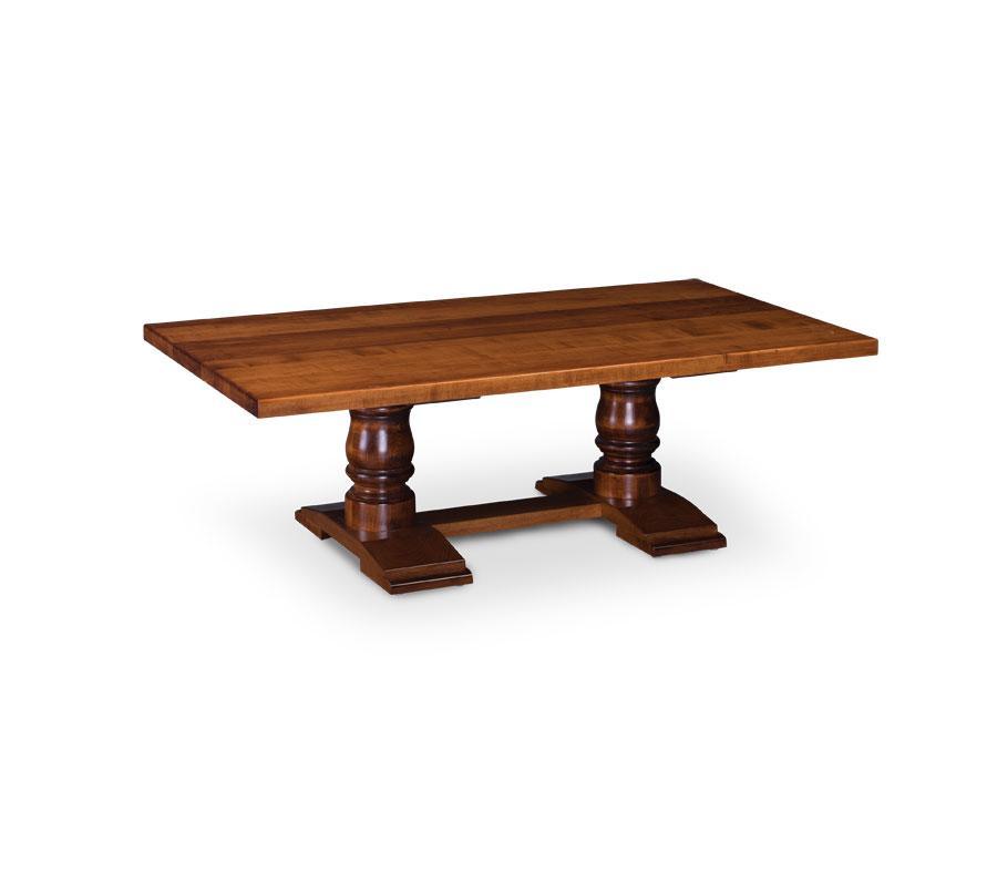 Charleston Coffee Table Off Catalog Simply Amish 54 inch x30 inch Smooth Cherry 