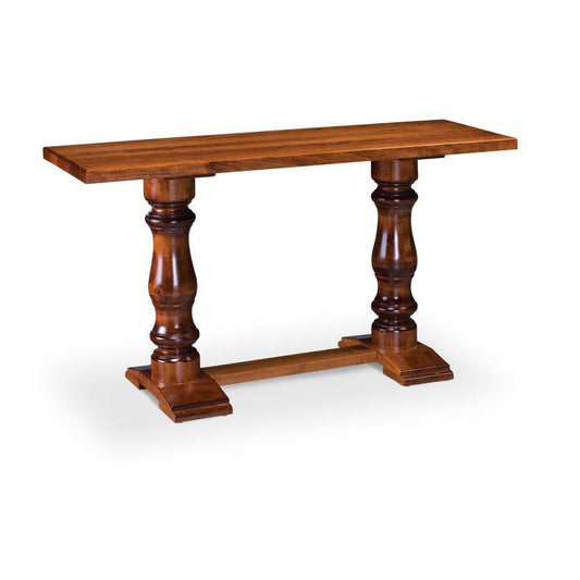 Charleston Sofa Table Off Catalog Simply Amish 54 inch Smooth Cherry