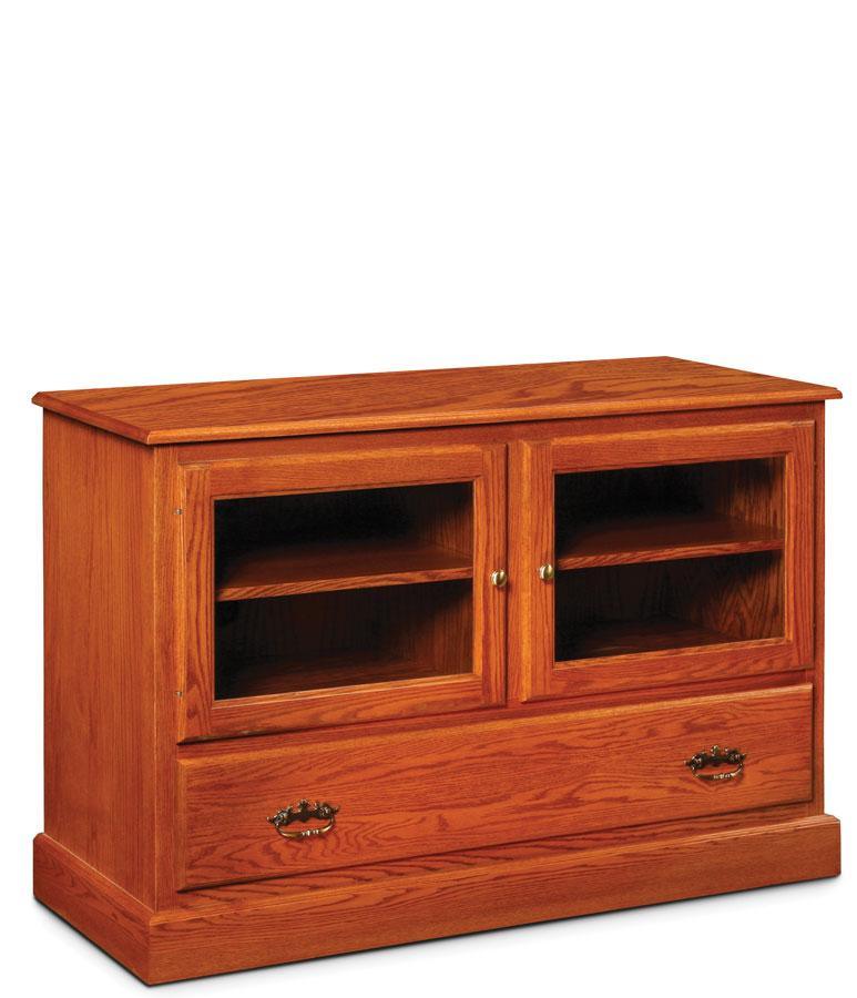 Classic Small TV Stand Off Catalog Simply Amish Smooth Cherry 