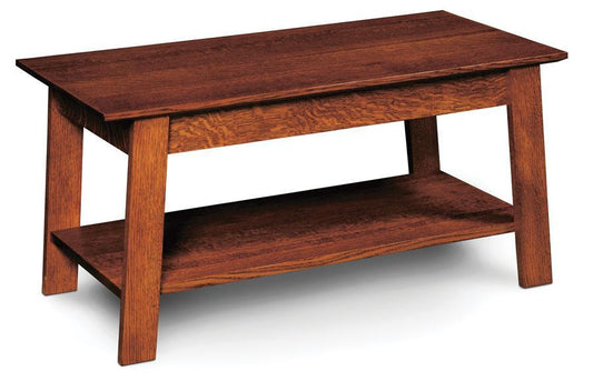 Express Ship Marshall Coffee Table Living Simply Amish 36 inch 