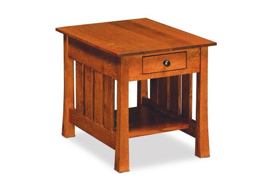Hudson End Table Off Catalog Simply Amish 