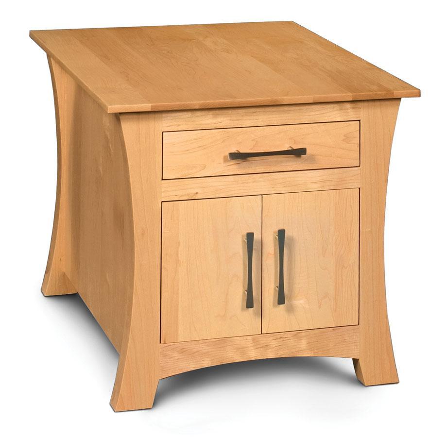 Loft Cabinet End Table Living Simply Amish 