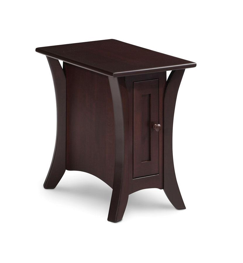 Park Avenue Cabinet Chair Side Table Living Simply Amish 