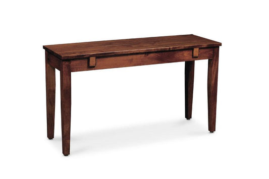 Parkdale Convertible Sofa Dining Table Living Simply Amish 54 inch Smooth Cherry 