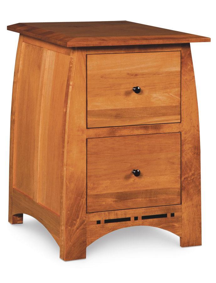 Aspen File Cabinet with Inlay Dining Simply Amish 