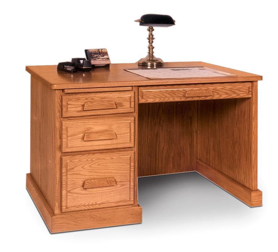 Classic Desk Off Catalog Simply Amish 50 inch Smooth Cherry 