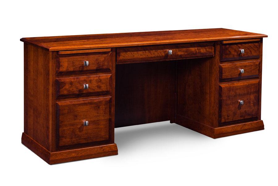 Colburn File Credenza Off Catalog Simply Amish 62 inch Smooth Cherry 