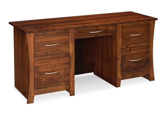 Garrett Credenza Off Catalog Simply Amish 62 inch Smooth Cherry