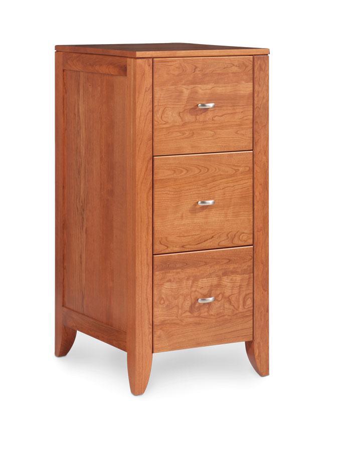 Justine File Cabinet Office Simply Amish 2 Drawer Smooth Cherry 