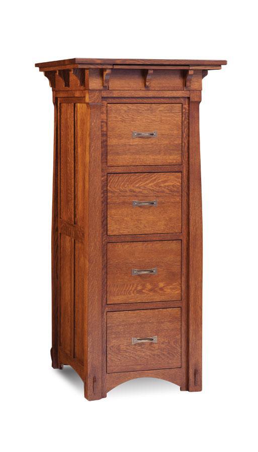 MaRyan File Cabinet Office Simply Amish 2 Drawer Smooth Cherry 