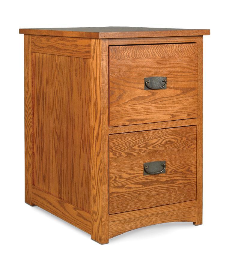 Prairie Mission File Cabinet Office Simply Amish 2 Drawer Smooth Cherry