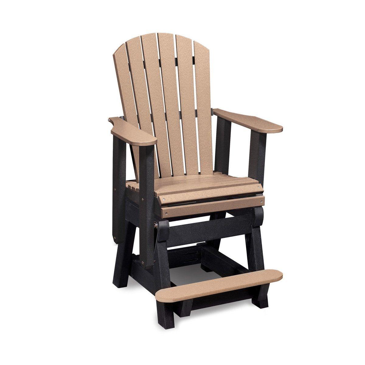 Recycled Poly Tall Glider - Express Outdoor Furniture Simply Amish