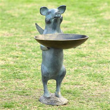 Winged Pig Birdfeeder Decor SPI Home 