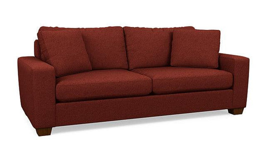 Cannon Sofa Group Living Stylus Sofa (87 inches wide) Entice Brick Grade 15 