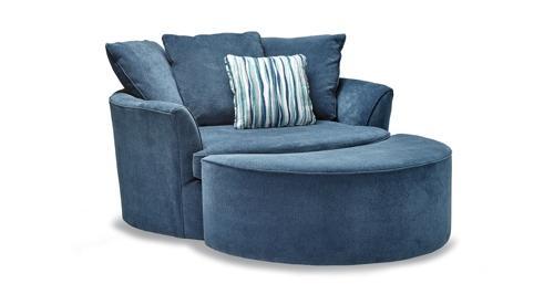Nest Chair and Ottoman Living Stylus