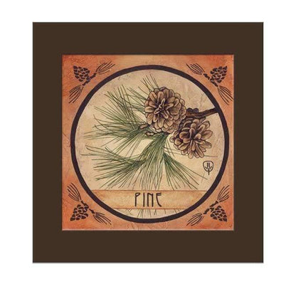 Julie Leidel Botanic Print- Pine Decor The Bungalow Craft 