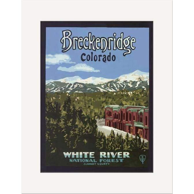 Julie Leidel Breckenridge Print Decor The Bungalow Craft 8 x 10 Matted Print 