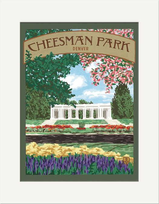 Julie Leidel Cheesman Park Print Decor The Bungalow Craft 
