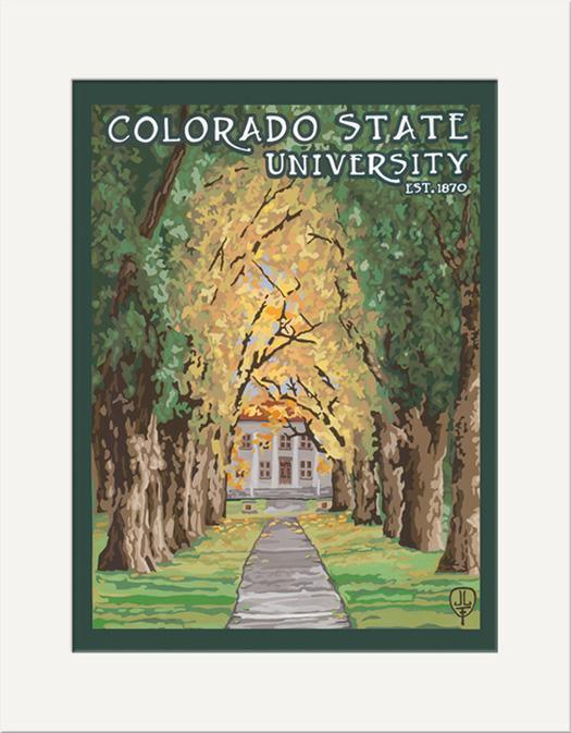 Julie Leidel Colorado State University Print Decor The Bungalow Craft 