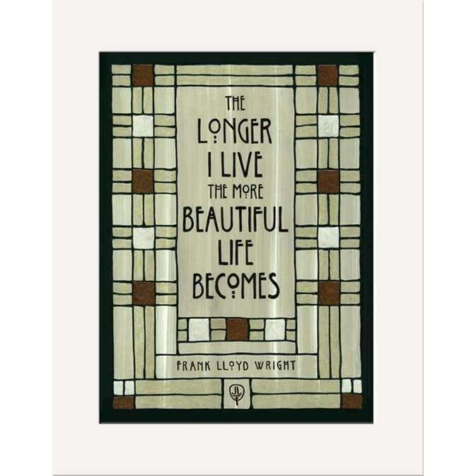 Julie Leidel FLW Beautiful Art Print Decor The Bungalow Craft 