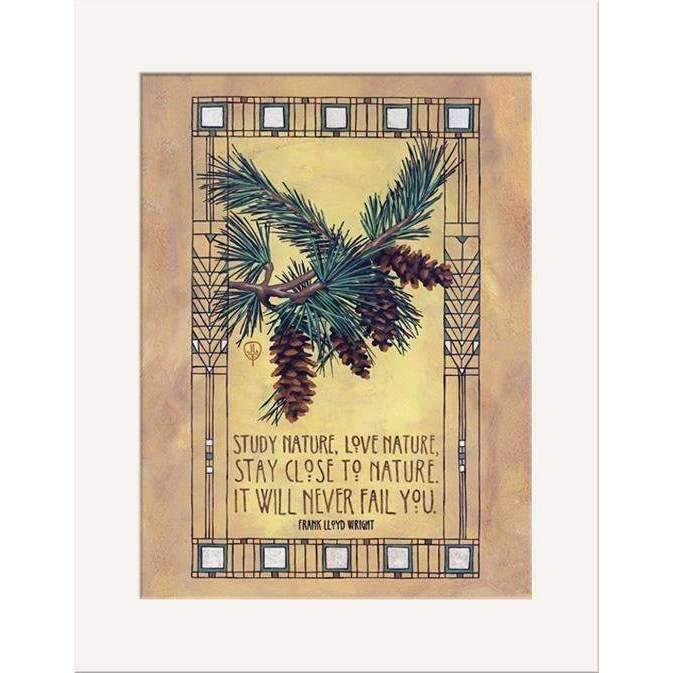 Julie Leidel FLW Nature Art Print Decor The Bungalow Craft 