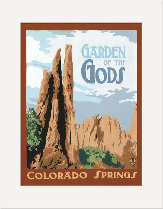 Julie Leidel Garden of the Gods Print Decor The Bungalow Craft 