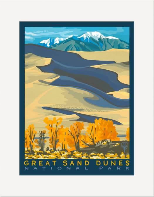 Julie Leidel Great Sand Dunes Print Decor The Bungalow Craft 