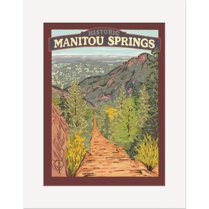 Julie Leidel Manitou Springs Print Decor The Bungalow Craft 8 x 10 Matted Print 