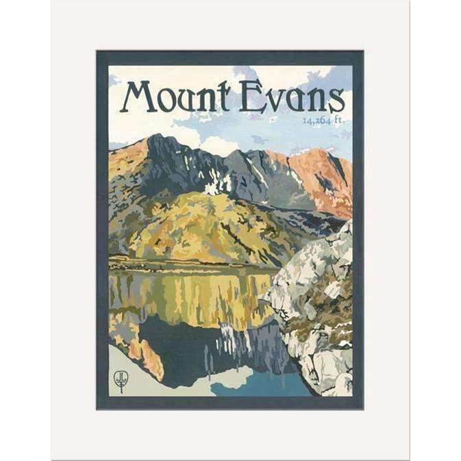 Julie Leidel Mount Evans Print Decor The Bungalow Craft 