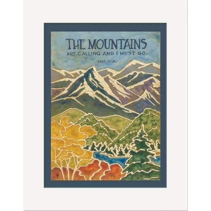 Julie Leidel Muir Mountains Print Decor The Bungalow Craft 