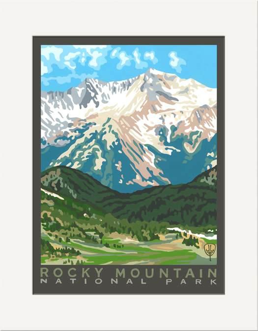 Julie Leidel Rocky Mountain National Park Print Decor The Bungalow Craft 