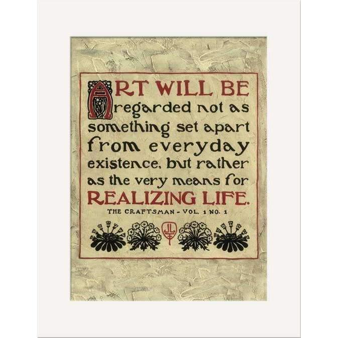 Julie Leidel Stickley The Craftsman Art Print Decor The Bungalow Craft 