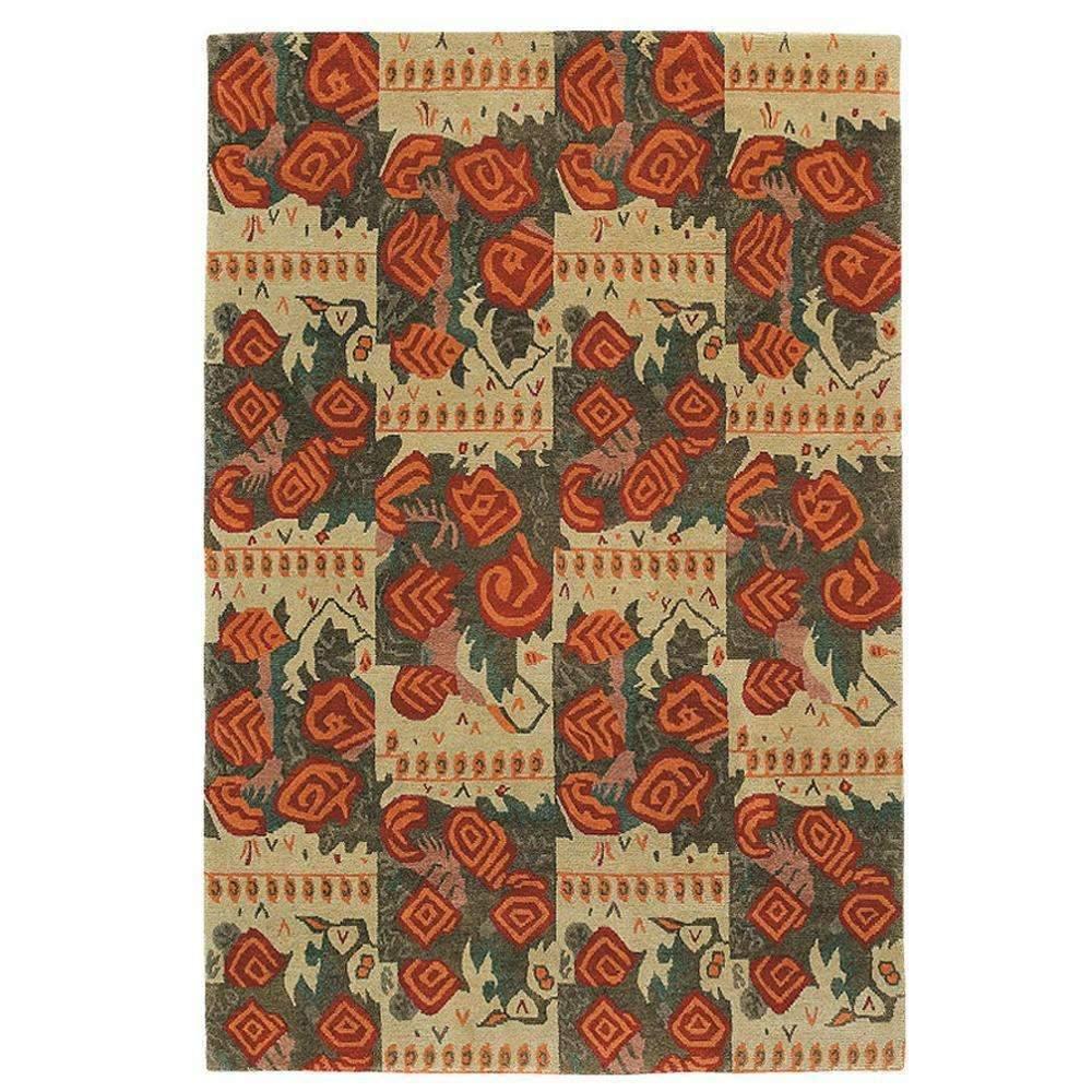 Wild Irish Rose Rug Rug Tiger Rug 10x14