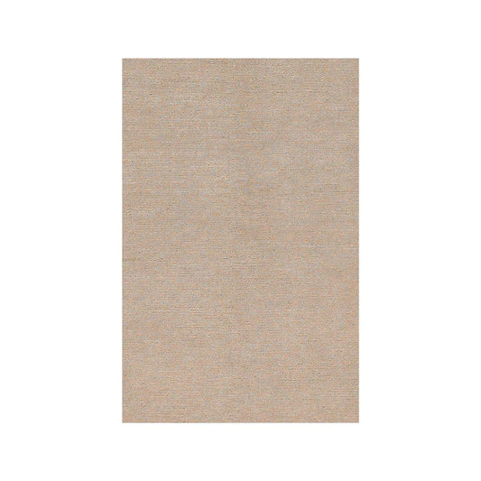 Solid Color Hand Knotted Himalayan Wool Rug-Beige Rug Tiger Rug 